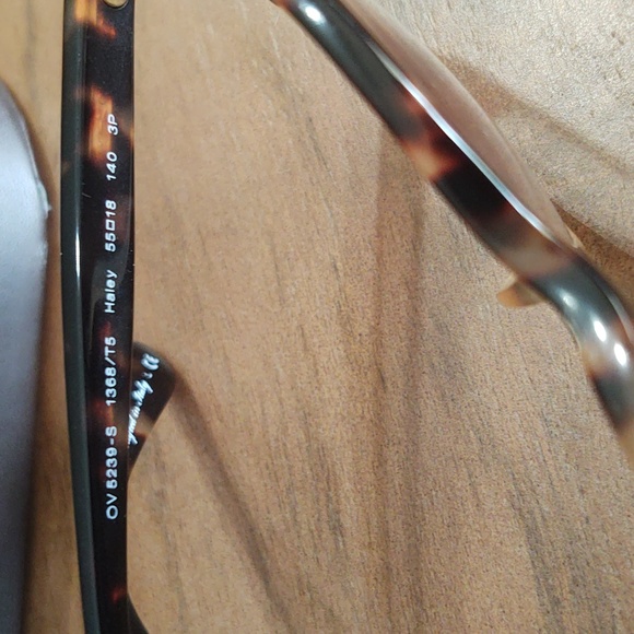 Oliver Peoples Haley Tortoise Polarized Cateye Sunglasses - Picture 3 of 6